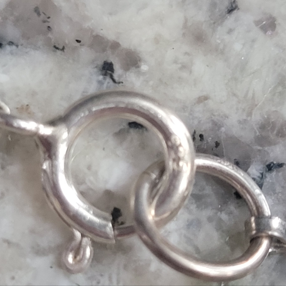 Genuine Purple Pearl Necklace Sterling Silver Clasp - Picture 2 of 14